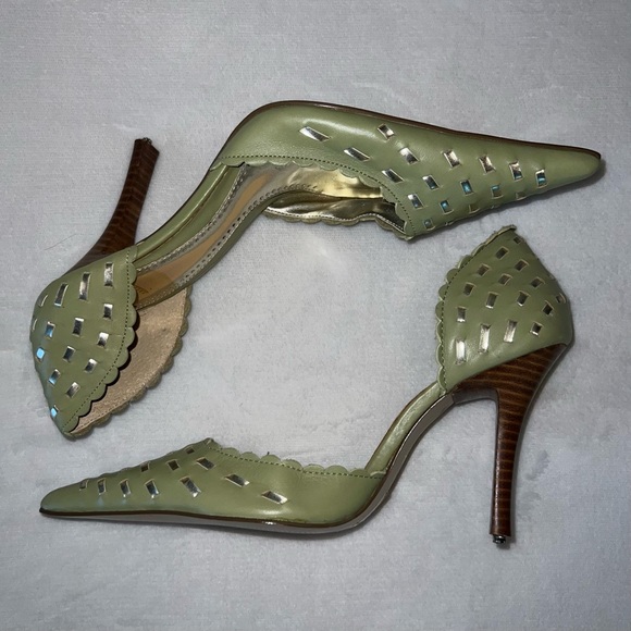 Bakers Green Stacia Pointed Toe Heels - Picture 9 of 11